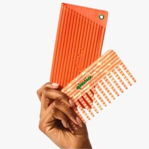 Glossier Orange Comb and Case Set